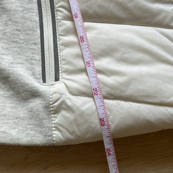 Be Boundless White Down Feathers Puffer Vest Reflective Nylon Women’s Small - Picture 6 of 8